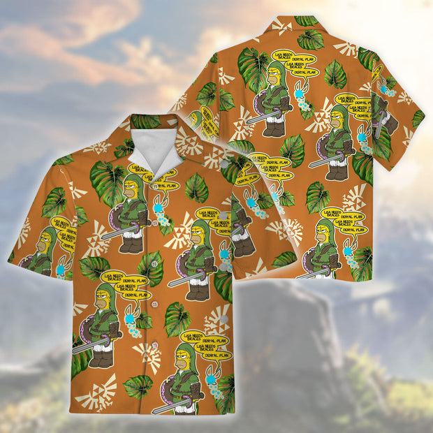 Lisa Needs Braces Dental Plan Hawaiian Shirt LOZD