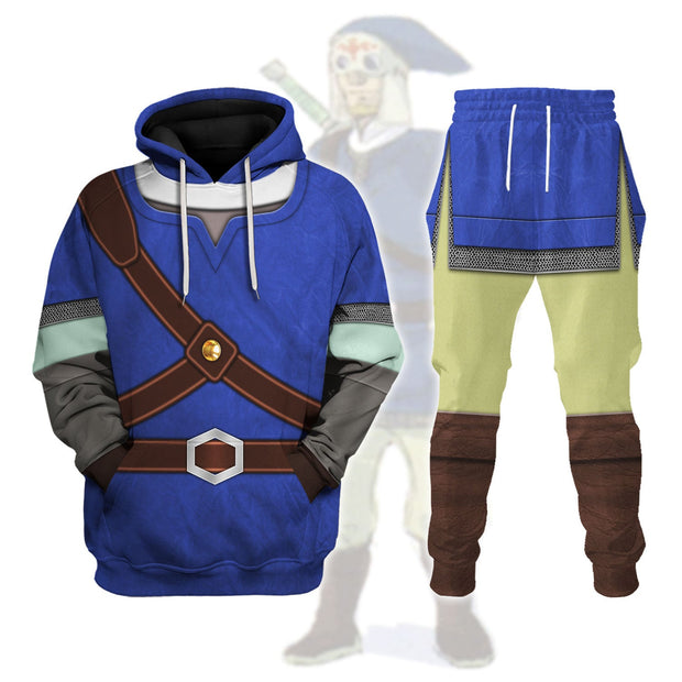 Knights of Skyloft Blue Unisex Hoodie Sweatshirt T-shirt Sweatpants Cosplay ZDHS50 LOZD