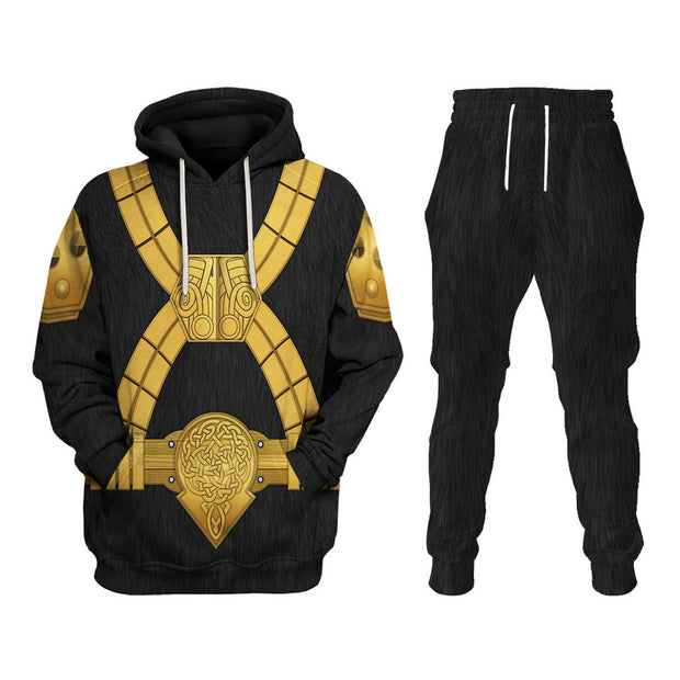 Stwa Black Krrsantan Costume Hoodie Sweatshirt T-Shirt Sweatpants CSSWR031 HSQT4197