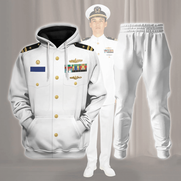 Personalized Rank and Branches US Navy Historical Cosplay Costume - Hoodie Set