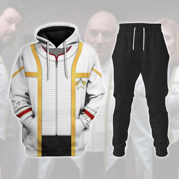 Insurrection Nemesis Mess Dress Uniform White Hoodie Sweatshirt T-Shirt Sweatpants Apparel STHS026 PN406025