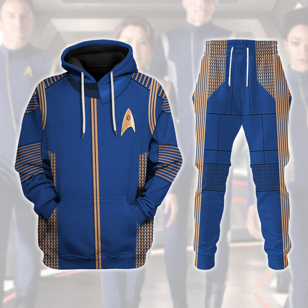 Discovery Uniform Brown Hoodie Sweatshirt T-Shirt Sweatpants Apparel STHS053 PT4070101