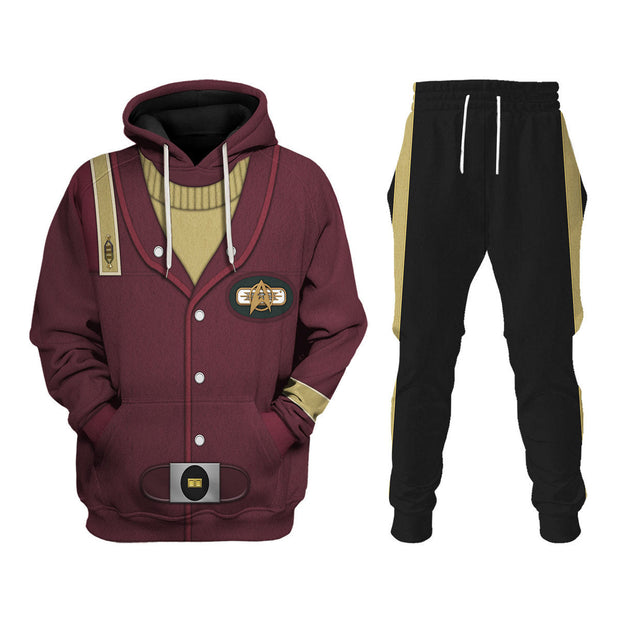 The Officer's Vest T-shirt Hoodie Sweatpants Apparel STHS075 HSSK032