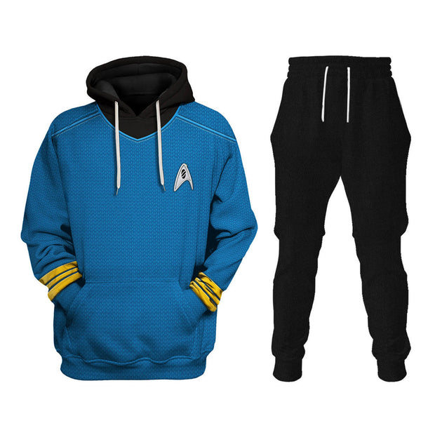 Into Darkness Blue T-shirt Hoodie Sweatpants Apparel STHS069 PT404056
