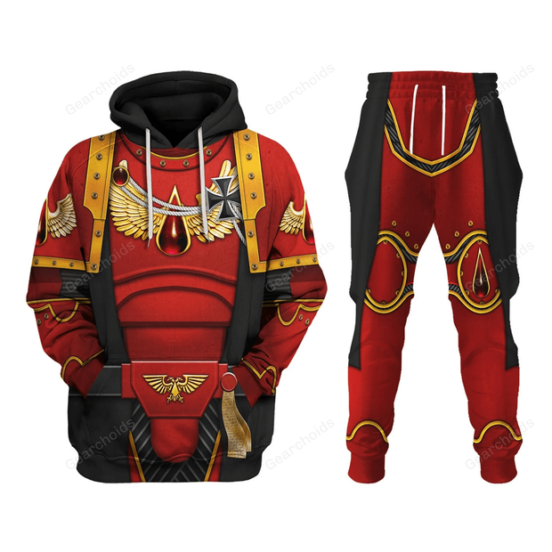 Warhammer Blood Angels Black Robe - Costume Cosplay Hoodie Sweatshirt Sweatpants WHHS150 CSWRH150
