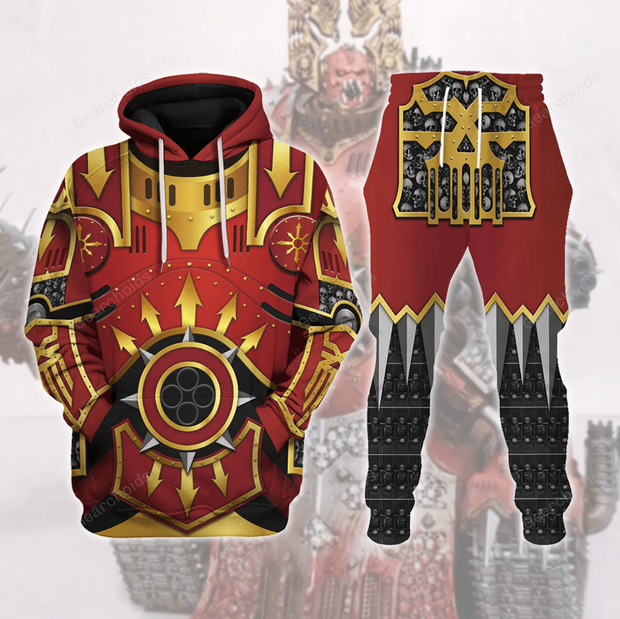 Warhammer Khorne Lord Of Skulls - Costume Cosplay Hoodie Sweatshirt Sweatpants WHHS49