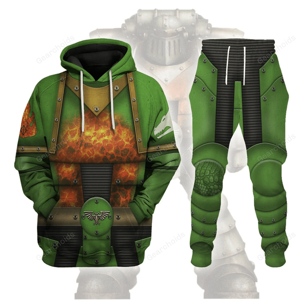 Warhammer Salamanders Legions - Costume Cosplay Hoodie Sweatshirt Sweatpants WHHS108 CSWRH108