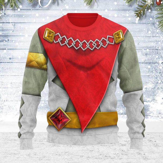 Ghirahim Themed Costume Unisex Christmas Wool Sweater UGLZD014 LOZD