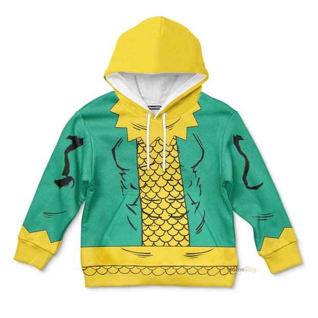 3D Comic Classic Loki Custom Cosplay Costume Kid Hoodie QT209422Hf
