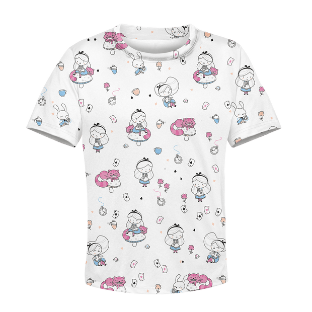 ALICE WITH FRIENDS Kid Custom Cosplay Hoodies Apparel