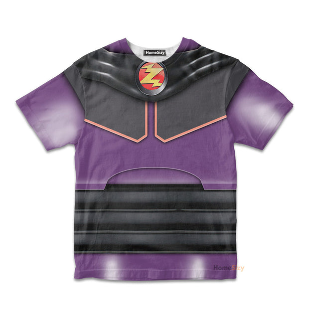 3D Emperor Zurg Custom Cosplay Costume Kid Tshirt QT207151Hf