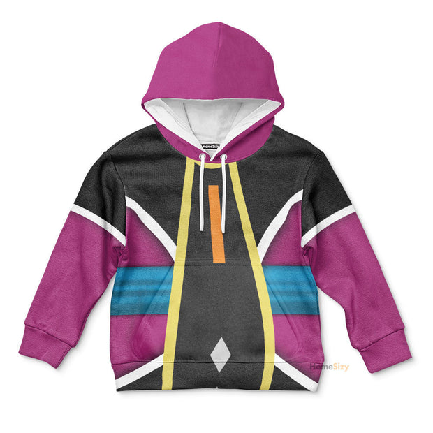 Whis The Angel DrBa Custom Cosplay Costume Kid Hoodie QT211025Zc