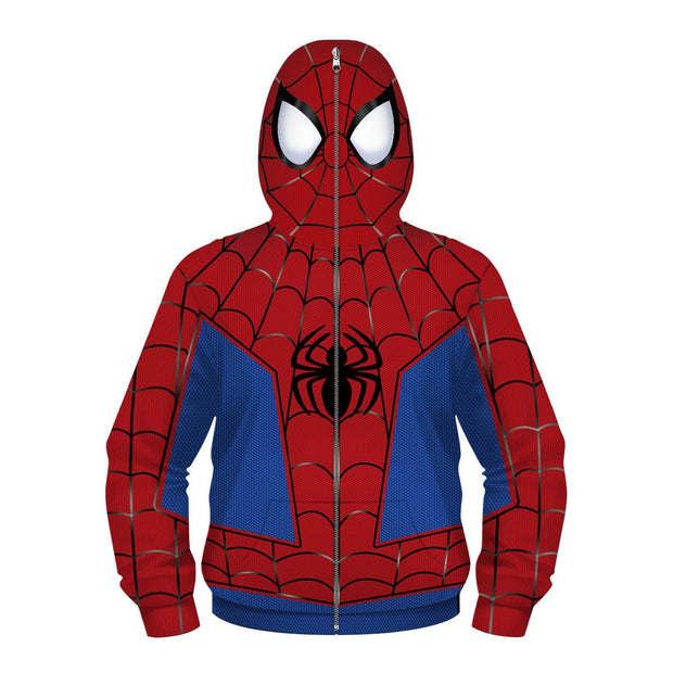 Spider-Man Venom Miles Morales - Cosplay Costume 3D Kid Hoodie QT209534