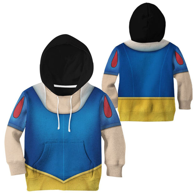3D Kids Snow White Custom Cosplay Tshirt Hoodie Apparel