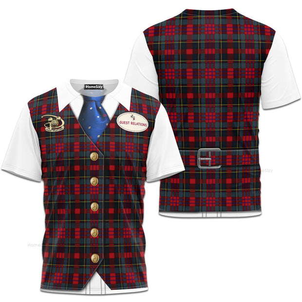 Guest Relations Cast Member Magic Kingdom Cosplay Costume - 3D Tshirt