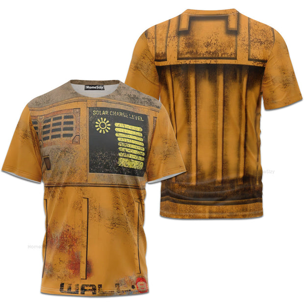 Walle Disney Pixar Cosplay Costume - 3D Tshirt