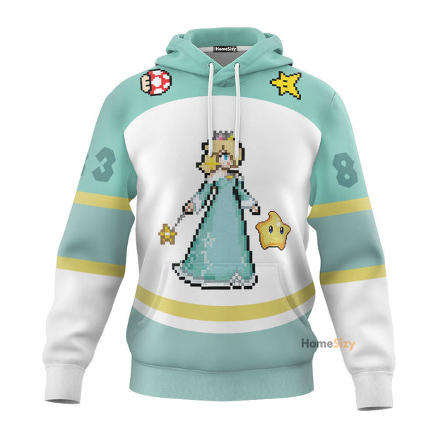 Custom Name And Number 3D Rosalina Sports - Personalized Hoodie Tshirt QT208190Hf