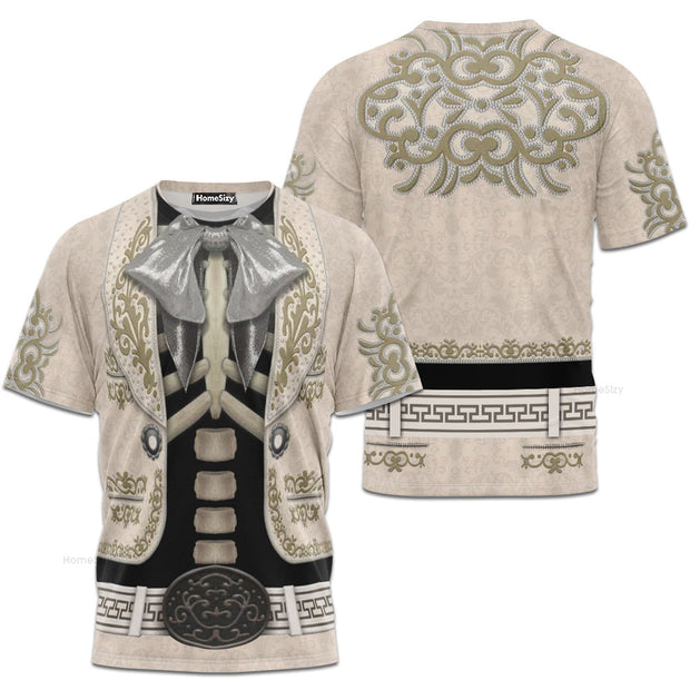 Coco Ernesto De La Cruz Cosplay Costume - 3D Tshirt