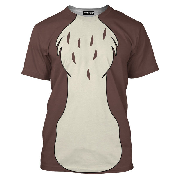 Owl Winnie The Pooh Cosplay Costume - 3D Tshirt