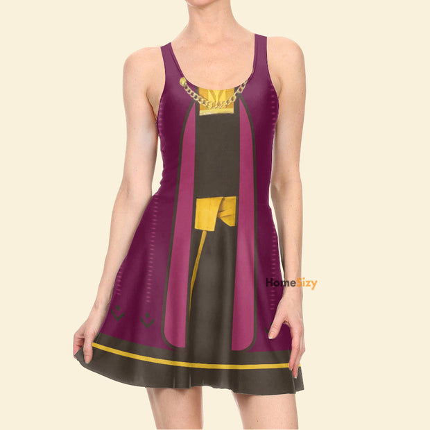 Frozen Movie Elsa Cosplay Costume - Skater Dress