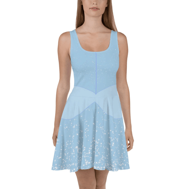 Cinderella Whatever You Wish You Keep Cosplay Costume - Skater Dress