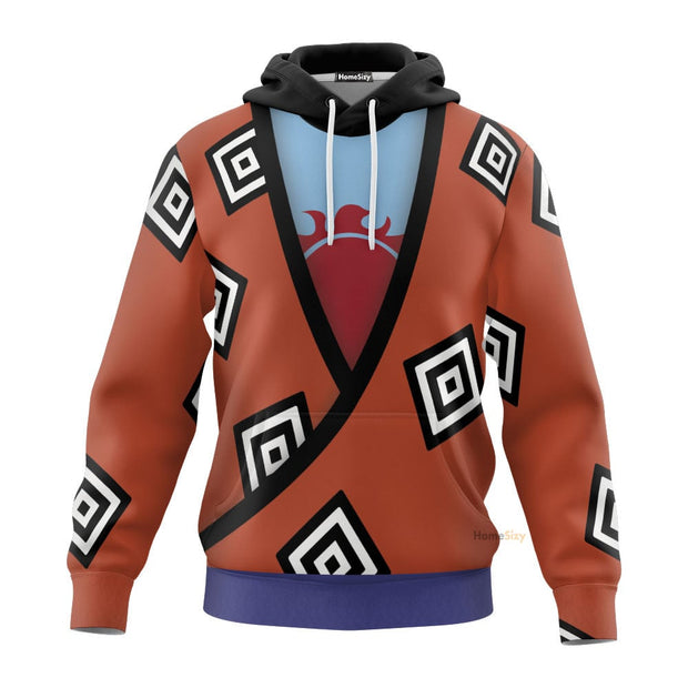 OnPi Jinbei Anime Manga 3d Hoodie QT205430Ha