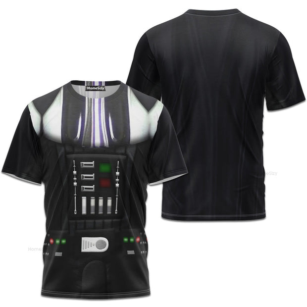 Darth Vader Stwa Cosplay Costume - 3D Tshirt