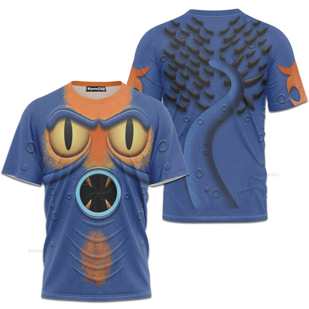 Fredzilla Disney Big Hero 6 Cosplay Costume - 3D Tshirt