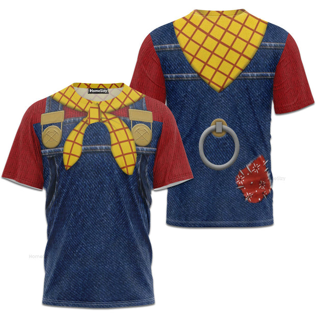 Stinky Pete Toy Story Cosplay Costume - 3D Tshirt