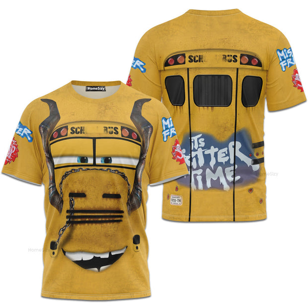Miss Fritter Disney Cars Costume - 3D Tshirt QT208570