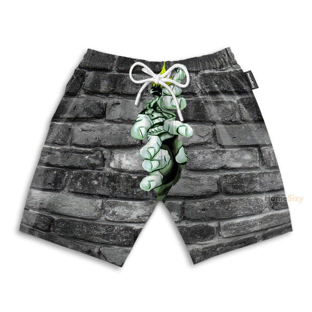 Hulk Smash Cosplay Costume - Beach Short