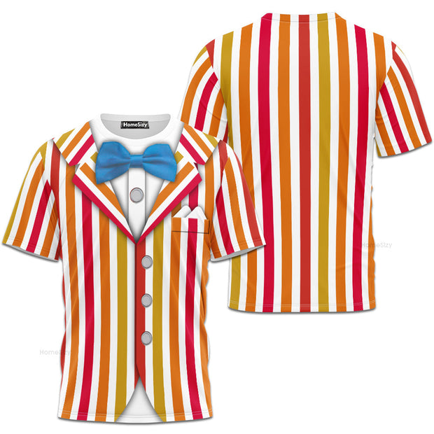 Bert Mary Poppins Cosplay Costume - 3D Tshirt