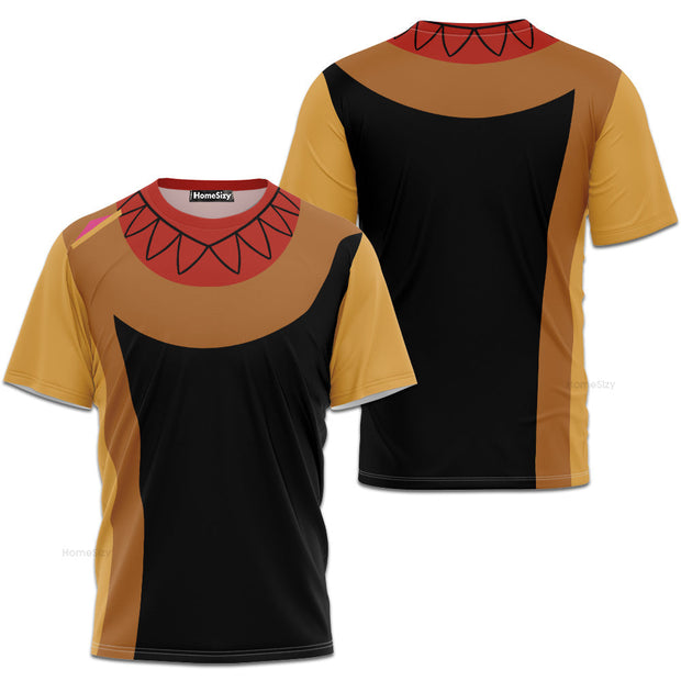 King Stefan Sleeping Beauty Cosplay Costume - 3D Tshirt