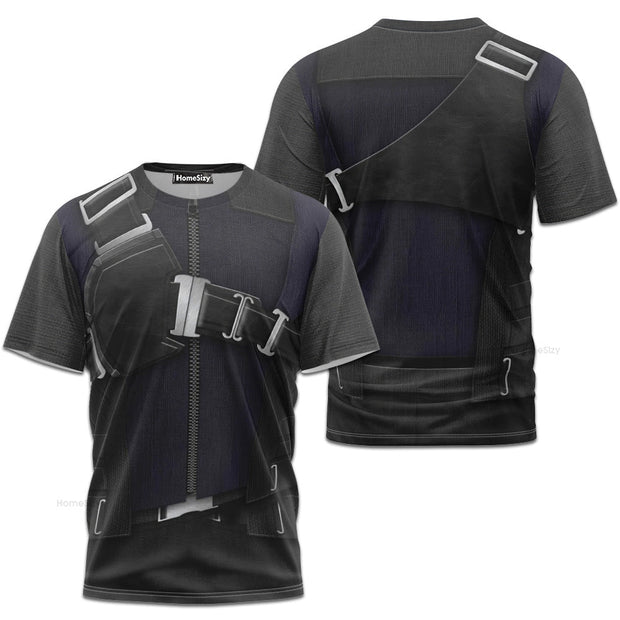 Hawkeye Clint Barton Cosplay Costume - 3D Tshirt