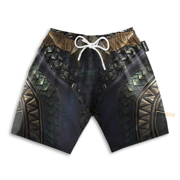 Aquaman Funny Cosplay Costume - Beach Shorts