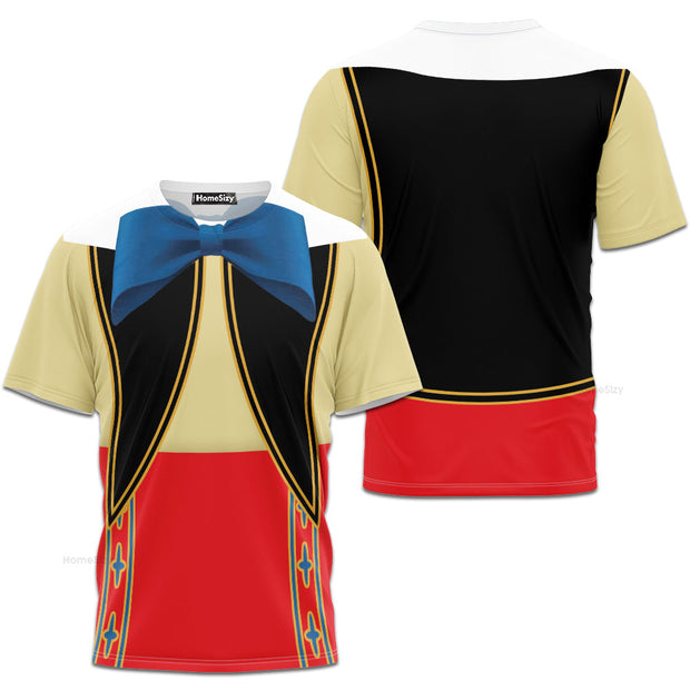 Pinocchio Cosplay Costume - 3D Tshirt