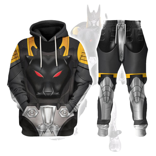 TFM Shadow Panther Costume Cosplay Hoodie Tracksuit CSTRF017