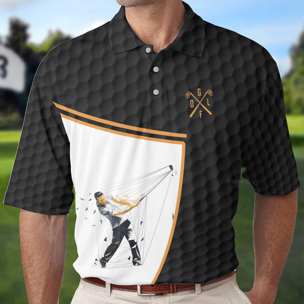 Swing Swear Simple Beer Drink And Repeat V2 Polo Shirt QT305104La