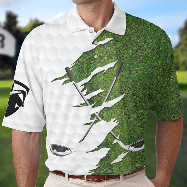 Personalized My Green Jacket Is In The Wash Golf American Flag Custom Cosplay Polo Shirt QT308704
