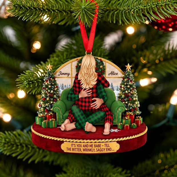 Funny Christmas Gifts For Couples - Personalized Acrylic Ornament
