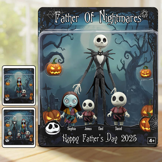 Father/ Mother Of Nightmares - Personalized Custom Shaped Acrylic Plaque CT01