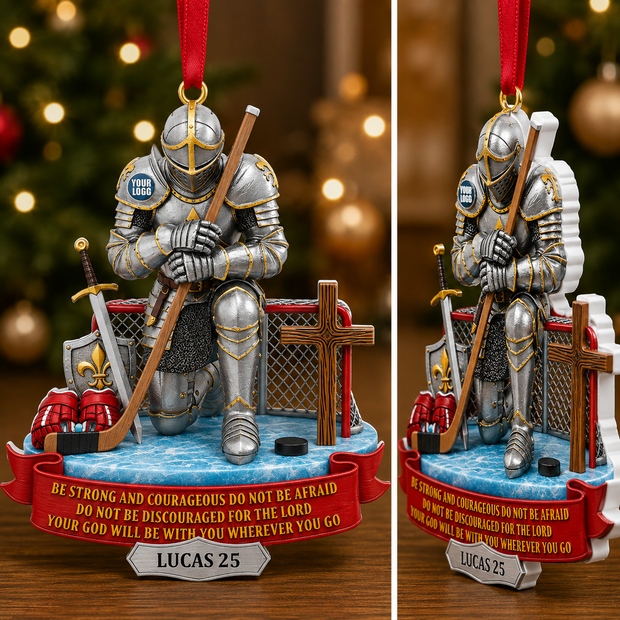 Christians Christmas - Personalized 3D Acrylic Ornament - Gift For Sport Lovers