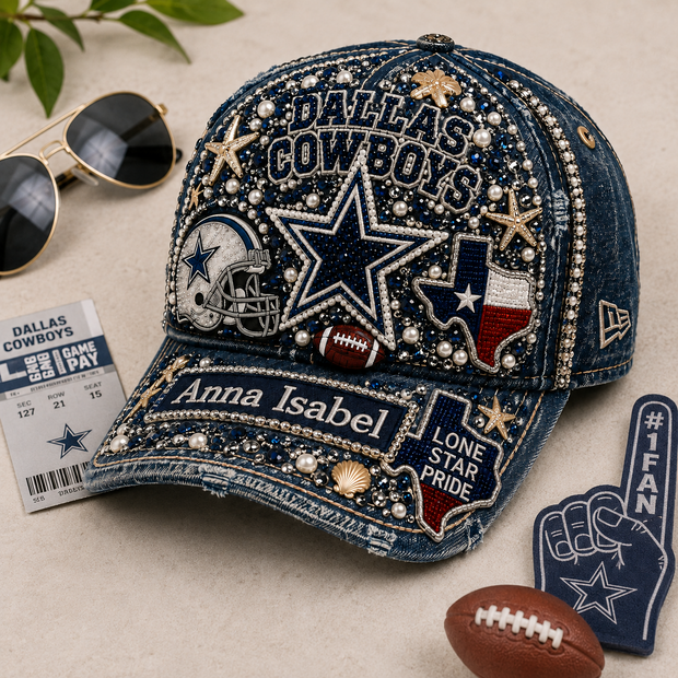 DaCo Dallas Football Fan – Personalized Classic Cap - Gift For American Football Fans