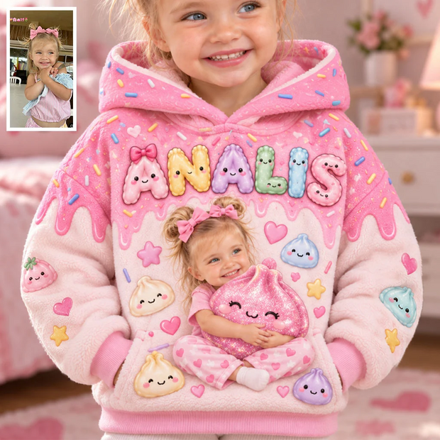 Custom Kid Photo Cute Squishies Gift For Daughter, For Son- Personalized Kid AOP Shirt