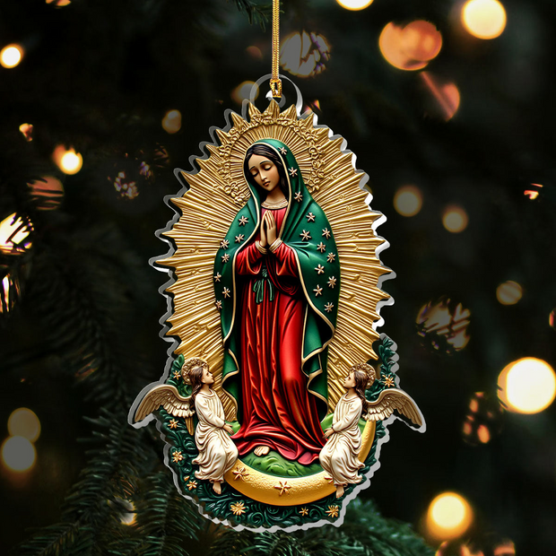 Our Lady Of Guadalupe - Acrylic Ornament - Gift For Christmas TD118