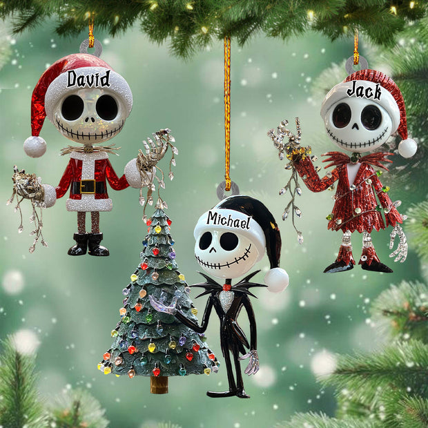 Nibc Christmas - Personalized Ornament - Gift For Movie Fans CT01