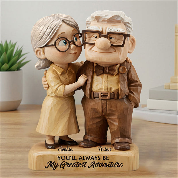 You Are My Greatest Adventure - Personalized Shaped Acrylic Plaque CT01