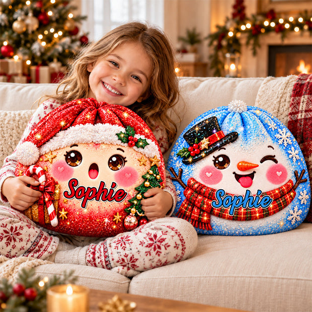 Custom Squishy Kawaii Character Decor Gifts For Kids - Personalized Shaped Pillow