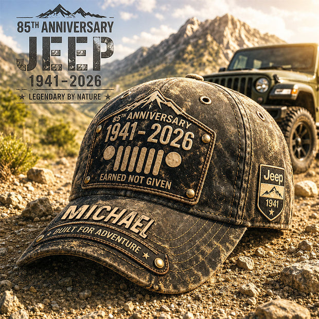 85th Anniversary - Personalized Classic Cap - Gift for Off-Road Lovers