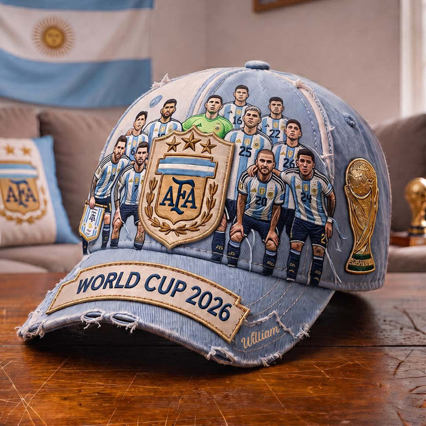 Soccer/ Football Champion 2026 - Personalized Classic Cap - Gift For Football Lovers, Sports Fans, Sports Lovers
